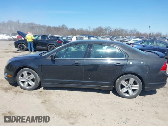2010 Ford Fusion SPORT with VIN 3FAHP0DC4AR261402, listed as a IAAI auction lot 41751517 with 216,670 mi miles. Bid and sale history available at carsss.com. Image 15.