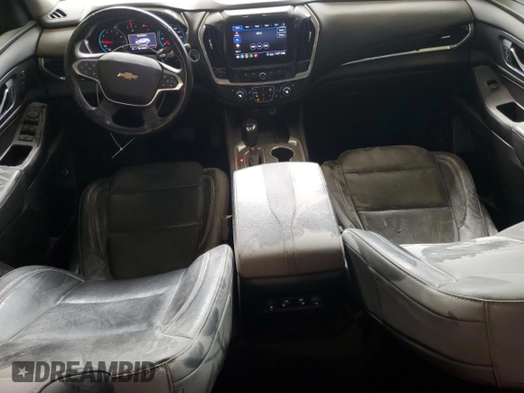 2020 Chevrolet Traverse Premier with VIN 1GNERKKW0LJ159468, listed as a Copart auction lot 53095035 with 80,848 mi miles and Salvage title. Bid and sale history available at DreamBid. Image 8.