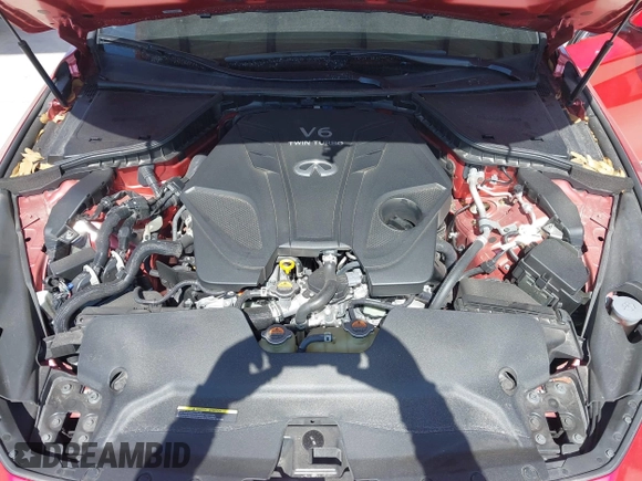 2022 Infiniti Q50 Luxe z VIN JN1EV7BP0NM310534, wystawiony jako IAAI lot #41588987 z przebiegiem 50 949 mil mil oraz . Historia ofert i sprzedaży dostępna na DreamBid. Obrazek 10.