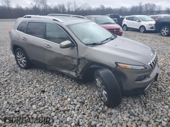 2018 Jeep Cherokee Limited z VIN 1C4PJMDB0JD571030, wystawiony jako Copart lot #84747194 z przebiegiem 76 257 mil mil oraz Szkoda całkowita • Salvage title. Historia ofert i sprzedaży dostępna na DreamBid. Obrazek 4.