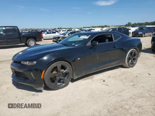 2017 Chevrolet Camaro 1LT with VIN 1G1FA1RX7H0111274, listed as a Copart auction lot 45726775 with 0 mi miles and Salvage Title. Bid and sale history available at carsss.com. Image 1.