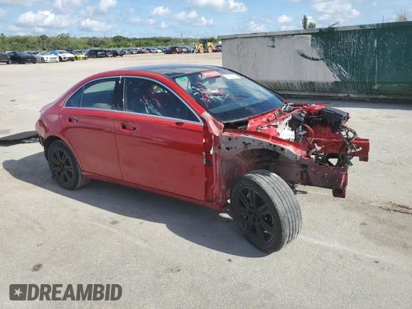 2020 Mercedes-Benz A 220 with VIN W1K3G4EB6LW046899, listed as a Copart auction lot 60858055 with Not provided miles and Clean title. Bid and sale history available at DreamBid. Image 4.