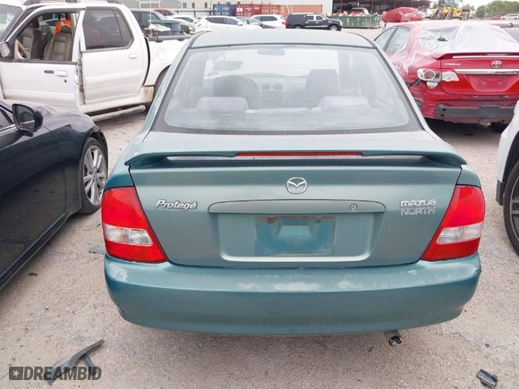 2002 Mazda Protege DX with VIN JM1BJ225420543719, listed as a IAAI auction lot 41778972 with NaN miles. Bid and sale history available at carsss.com. Image 14.