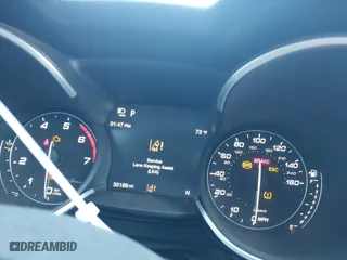 2021 Alfa Romeo Stelvio Ti with VIN ZASPAKBN0M7D18611, listed as a IAAI auction lot 41104626 with 30,188 mi miles. Bid and sale history available at carsss.com. Image 7.