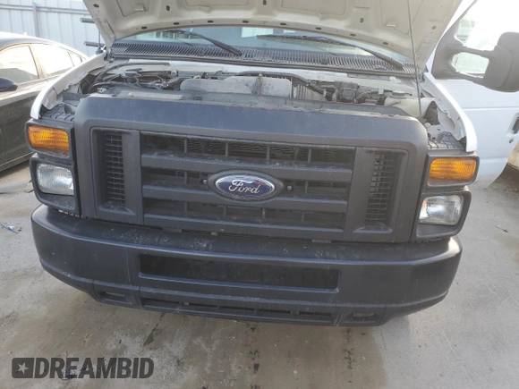 2008 Ford Econoline Cargo Commercial with VIN 1FTNS24L68DB18056, listed as a Copart auction lot 49248325 with 45,681 mi miles and Salvage Title. Bid and sale history available at DreamBid. Image 12.