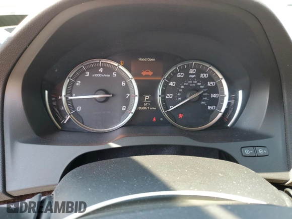 2020 Acura MDX with VIN 5J8YD4H36LL043842, listed as a Copart auction lot 53563845 with 50,071 mi miles and Salvage title. Bid and sale history available at DreamBid. Image 9.