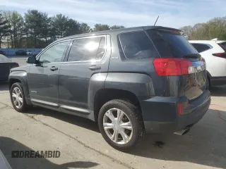 2017 GMC Terrain SLE with VIN 2GKFLSEK4H6195728, listed as a Copart auction lot 53819355 with 60,765 mi miles and Salvage Title. Bid and sale history available at carsss.com. Image 2.