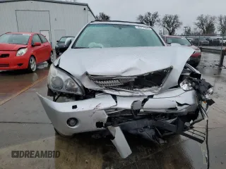 2008 Lexus RX 400h with VIN JTJGW31U482008809, listed as a Copart auction lot 43714545 with Not Provided miles and Salvage Title. Bid and sale history available at DreamBid. Image 5.