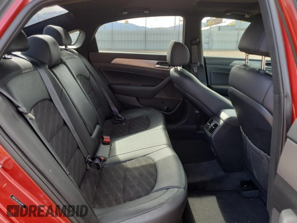 2018 Hyundai Sonata SEL z VIN 5NPE34AF1JH707992, wystawiony jako Copart lot #55262005 z przebiegiem 56 431 mil mil oraz Szkoda całkowita • Salvage title. Historia ofert i sprzedaży dostępna na DreamBid. Obrazek 10.