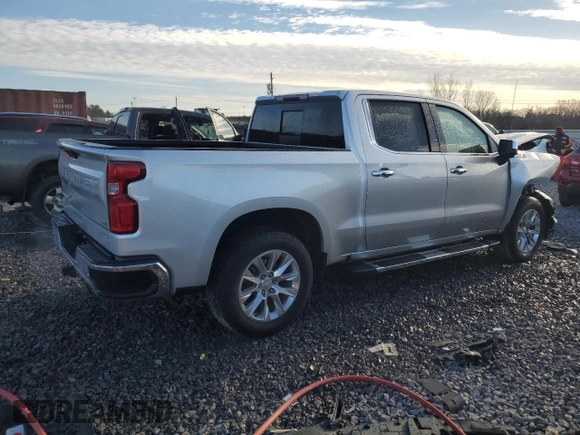 2020 Chevrolet Silverado 1500 LTZ with VIN 3GCUYGED1LG331510, listed as a Copart auction lot 45691385 with 74,304 mi miles and Salvage Title. Bid and sale history available at DreamBid. Image 3.