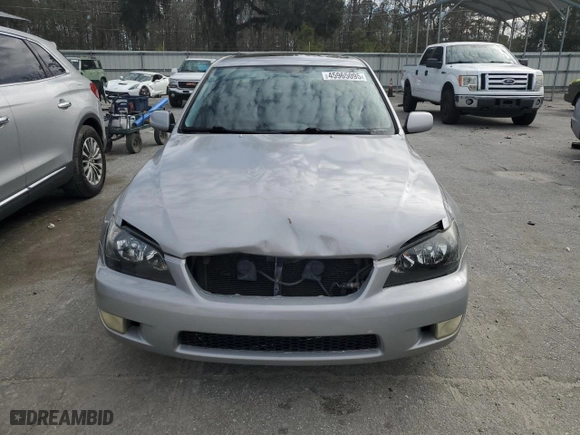 2002 Lexus IS 300 with VIN JTHBD192520062647, listed as a Copart auction lot 45965095 with 192,290 mi miles and Salvage Title. Bid and sale history available at carsss.com. Image 5.
