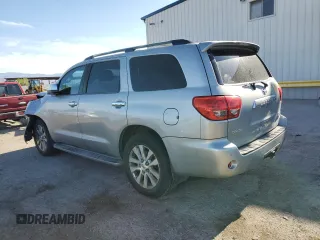 2008 Toyota Sequoia Limited with VIN 5TDZY68A28S000994, listed as a Copart auction lot 53685785 with 245,236 mi miles and Salvage Title. Bid and sale history available at DreamBid. Image 2.