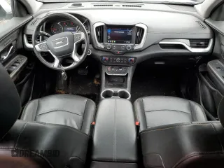 2021 GMC Terrain SLT with VIN 3GKALVEV1ML314007, listed as a Copart auction lot 44845655 with 74,673 mi miles and Salvage Title. Bid and sale history available at DreamBid. Image 8.