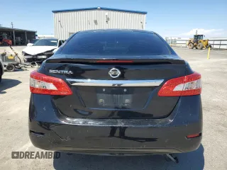 2015 Nissan Sentra S with VIN 3N1AB7AP3FY285913, listed as a Copart auction lot 53899245 with 153,164 mi miles and Salvage Title. Bid and sale history available at carsss.com. Image 6.