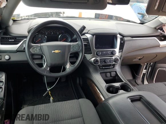 2020 Chevrolet Tahoe LS with VIN 1GNSCAKC8LR136896, listed as a Copart auction lot 58632255 with 53,267 mi miles and Salvage title. Bid and sale history available at DreamBid. Image 8.