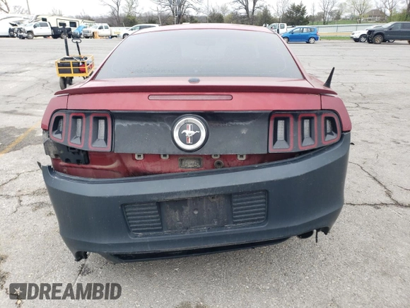 2014 Ford Mustang V6 with VIN 1ZVBP8AM1E5201367, listed as a Copart auction lot 51088215 with 153,209 mi miles and Salvage Title. Bid and sale history available at carsss.com. Image 6.