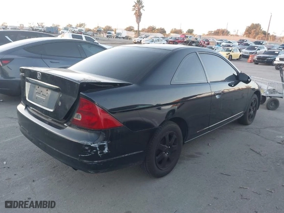 2003 Honda Civic EX with VIN 1HGEM22923L024953, listed as a IAAI auction lot 41332515 with 258,624 mi miles. Bid and sale history available at carsss.com. Image 4.