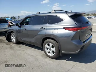 2020 Toyota Highlander L with VIN 5TDCZRAH5LS019723, listed as a Copart auction lot 54934455 with 61,133 mi miles and Salvage title. Bid and sale history available at DreamBid. Image 2.