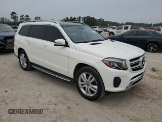 2019 Mercedes-Benz GLS 450 z VIN 4JGDF6EE1KB185248, wystawiony jako Copart lot #50666515 z przebiegiem 113 092 mil mil oraz Czysty tytuł • Clean title. Historia ofert i sprzedaży dostępna na DreamBid. Obrazek 4.
