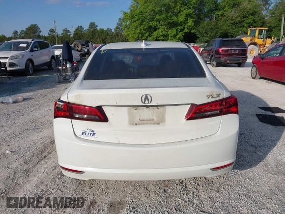 2016 Acura TLX with VIN 19UUB1F34GA001886, listed as a IAAI auction lot 41964297 with 87,847 mi miles. Bid and sale history available at carsss.com. Image 16.