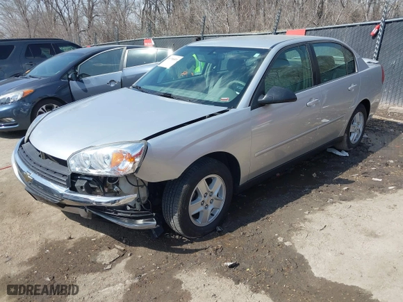2005 Chevrolet Malibu LS with VIN 1G1ZT52855F262950, listed as a IAAI auction lot 41798531 with 56,722 mi miles. Bid and sale history available at carsss.com. Image 17.