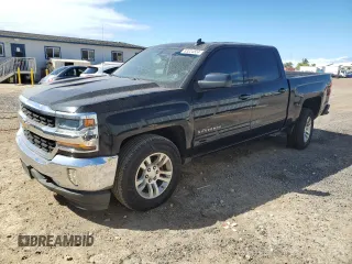 2017 Chevrolet Silverado 1500 LT with VIN 3GCPCREH2HG125128, listed as a Copart auction lot 83224824 with 93,467 mi miles and Salvage Title. Bid and sale history available at DreamBid. Image 1.