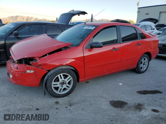 2000 Ford Focus SE with VIN 1FAFP3437YW348307, listed as a Copart auction lot 42964265 with 249,804 mi miles and Salvage Title. Bid and sale history available at carsss.com. Image 1.