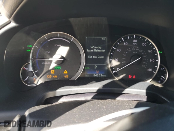 2018 Lexus RX 450h with VIN 2T2BGMCA0JC022499, listed as a Copart auction lot 59189605 with 84,263 mi miles and Salvage title. Bid and sale history available at DreamBid. Image 9.
