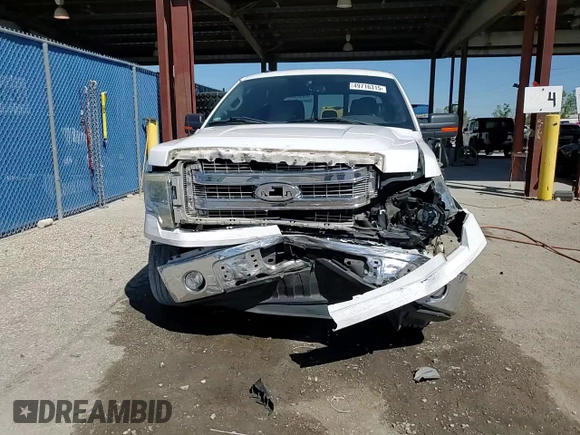 2014 Ford F-150 XL with VIN 1FTFW1CT4EKF14885, listed as a Copart auction lot 49716315 with 166,468 mi miles and Salvage Title. Bid and sale history available at carsss.com. Image 13.