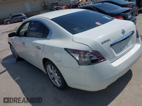 2013 Nissan Maxima SV z VIN 1N4AA5AP1DC828613, wystawiony jako IAAI lot #42354140 z przebiegiem 183 636 mil mil oraz . Historia ofert i sprzedaży dostępna na DreamBid. Obrazek 3.