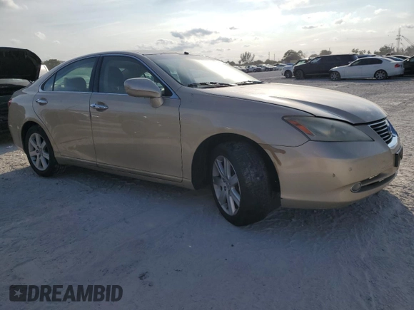 2007 Lexus ES 330 with VIN JTHBJ46G272044807, listed as a Copart auction lot 46133855 with Not Provided miles and Non Repairable. Bid and sale history available at DreamBid. Image 4.