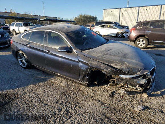 2019 BMW 4 Series 430i with VIN WBA4J1C5XKBM17982, listed as a Copart auction lot 85517924 with 26,618 mi miles and Salvage Title. Bid and sale history available at DreamBid. Image 4.