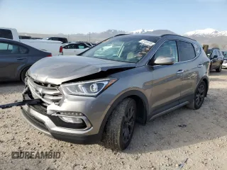 2017 Hyundai Santa Fe Ultimate z VIN 5XYZW4LA0HG492777, wystawiony jako Copart lot #52499795 z przebiegiem 165 686 mil mil oraz Szkoda całkowita • Salvage title. Historia ofert i sprzedaży dostępna na DreamBid. Obrazek 1.