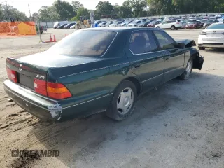 2000 Lexus LS 400 with VIN JT8BH28F9Y0171927, listed as a Copart auction lot 53521515 with 357,481 mi miles and Salvage Title. Bid and sale history available at carsss.com. Image 3.