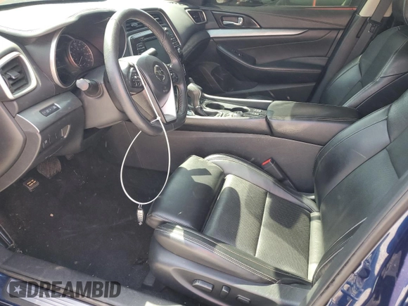 2017 Nissan Maxima SV with VIN 1N4AA6APXHC453803, listed as a Copart auction lot 52447455 with 132,270 mi miles and Salvage title. Bid and sale history available at DreamBid. Image 7.