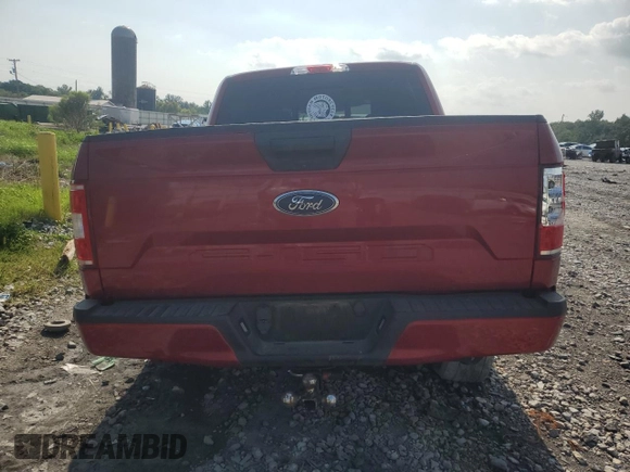 2019 Ford F-150 XL with VIN 1FTEW1C44KFD08541, listed as a Copart auction lot 66410744 with Not Provided miles and Salvage Title. Bid and sale history available at DreamBid. Image 6.
