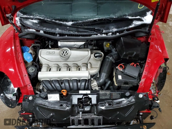 2008 Volkswagen New Beetle Coupe S with VIN 3VWRW31C88M526138, listed as a Copart auction lot 86811144 with 67,660 mi miles and Clean Title. Bid and sale history available at carsss.com. Image 11.