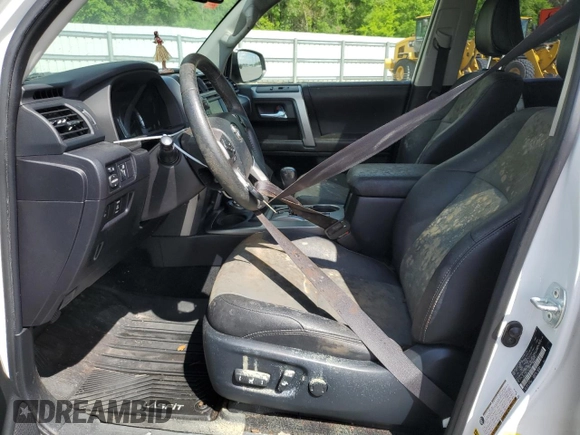 2018 Toyota 4Runner SR5 with VIN JTEBU5JRXJ5500352, listed as a Copart auction lot 51120335 with Not Provided miles and Salvage Title. Bid and sale history available at DreamBid. Image 7.