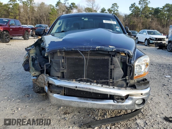 2006 Dodge Ram 2500 SLT with VIN 3D7KR29C46G208948, listed as a Copart auction lot 43755215 with 214,270 mi miles and Salvage Title. Bid and sale history available at carsss.com. Image 5.