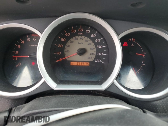 2005 Toyota Tacoma PreRunner with VIN 5TENX62N95Z048570, listed as a Copart auction lot 57967545 with 262,676 mi miles and Salvage title. Bid and sale history available at DreamBid. Image 9.