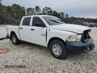 2018 Ram 1500 Tradesman with VIN 1C6RR6KG0JS275343, listed as a Copart auction lot 46490895 with 103,539 mi miles and Salvage title. Bid and sale history available at DreamBid. Image 4.