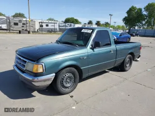 1996 Ford Ranger XL with VIN 1FTCR10A4TPB46270, listed as a Copart auction lot 52410075 with 184,624 mi miles and Salvage Title. Bid and sale history available at carsss.com. Image 1.