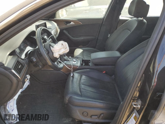 2015 Audi A6 Prestige with VIN WAUHGAFC8FN024576, listed as a Copart auction lot 56542995 with 92,279 mi miles and Salvage title. Bid and sale history available at DreamBid. Image 7.