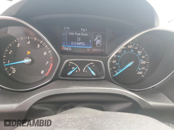 2013 Ford Escape SE with VIN 1FMCU0GX3DUB86597, listed as a Copart auction lot 59513935 with 94,293 mi miles and Salvage title. Bid and sale history available at DreamBid. Image 9.