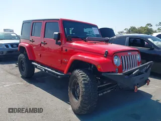 2016 Jeep Wrangler Unlimited Sahara with VIN 1C4BJWEG9GL194499, listed as a IAAI auction lot 42519265 with 84,432 mi miles and . Bid and sale history available at DreamBid. Image 1.