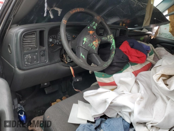 2003 Chevrolet Silverado 1500 with VIN 1GCEC14X63Z179722, listed as a Copart auction lot 49253475 with Not Provided miles and Salvage Title. Bid and sale history available at carsss.com. Image 8.