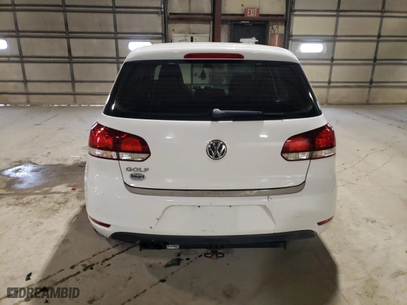2010 Volkswagen Golf with VIN WVWDB7AJ3AW224440, listed as a Copart auction lot 54077724 with 130,183 mi miles and Clean Title. Bid and sale history available at carsss.com. Image 6.