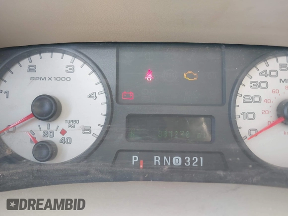 2005 Ford F-250 XL с VIN 1FTSW21P85EC92800, выставлен на аукционе IAAI как лот 42356870 с пробегом 381 270 миль миль и . История ставок и продаж доступна на DreamBid. Изображение 7.