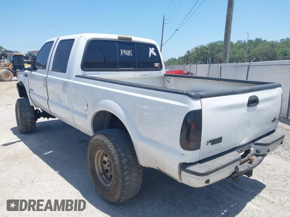 2003 Ford F-250 XL with VIN 1FTNW21P93ED53601, listed as a IAAI auction lot 42117749 with 237,900 mi miles and . Bid and sale history available at DreamBid. Image 3.