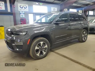 2023 Jeep Grand Cherokee с VIN 1C4RJYB61PC649822, выставлен на аукционе Copart как лот 60235095 с пробегом 62 104 миль миль и Чистый • Clean title. История ставок и продаж доступна на DreamBid. Изображение 1.